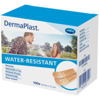 DERMAPLAST WATER-RESISTANT Pflasterstrips 19x72 mm